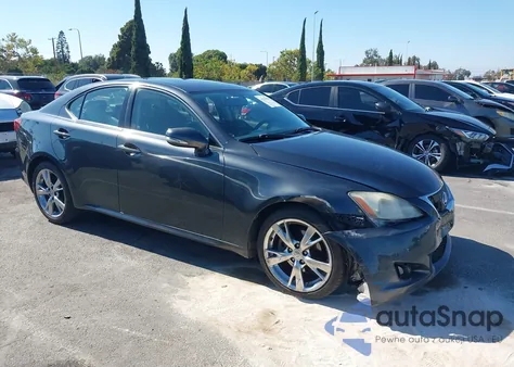 2009 Lexus Is 250 z USA, uszkodzony, nr VIN JTHBK262392093023